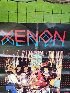 Vintage Rare Collectible 1981 NYC XENON  DANCE DISCO CLUB Poster